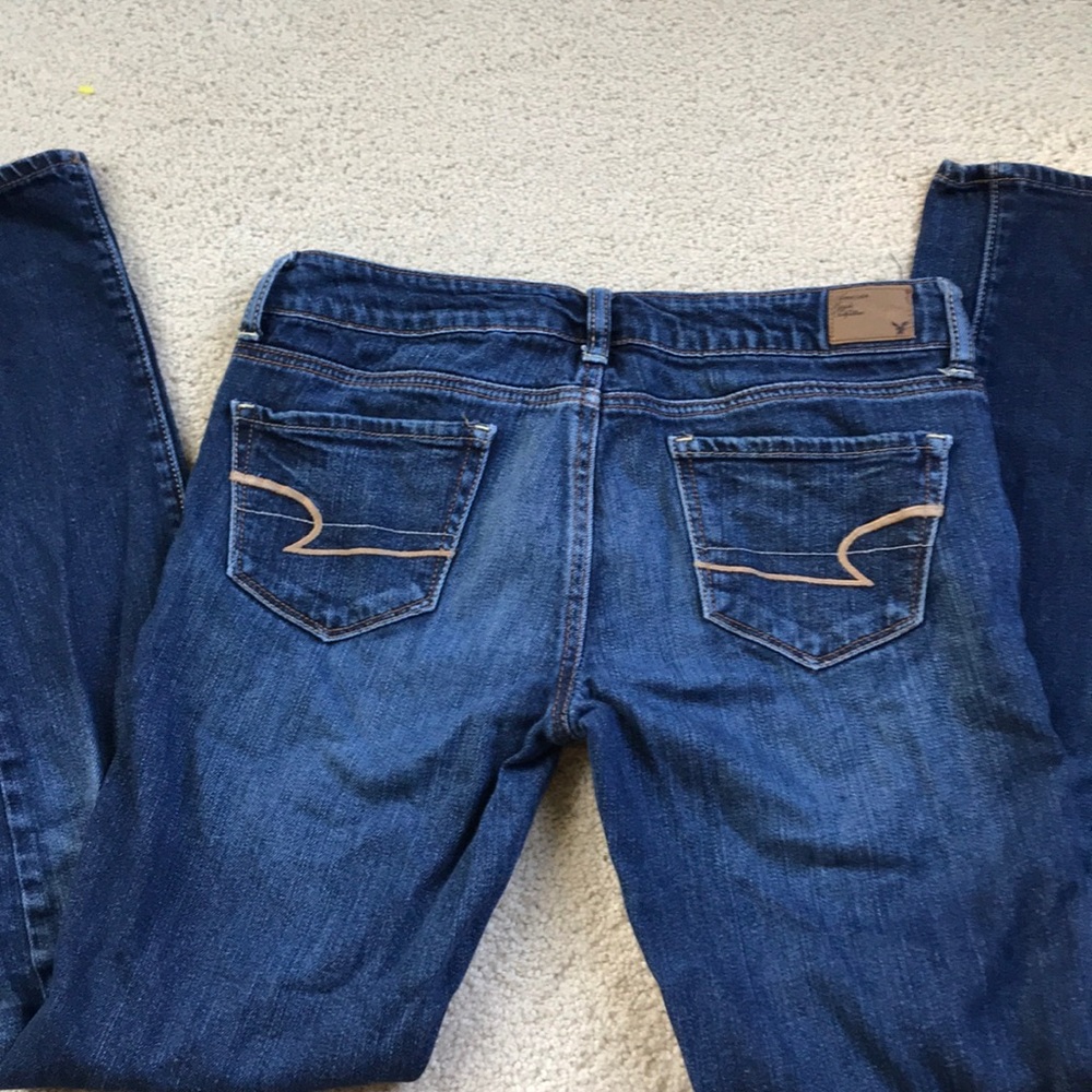 American Eagle | stretch skinny jeans size 4 - Picture 4 of 6